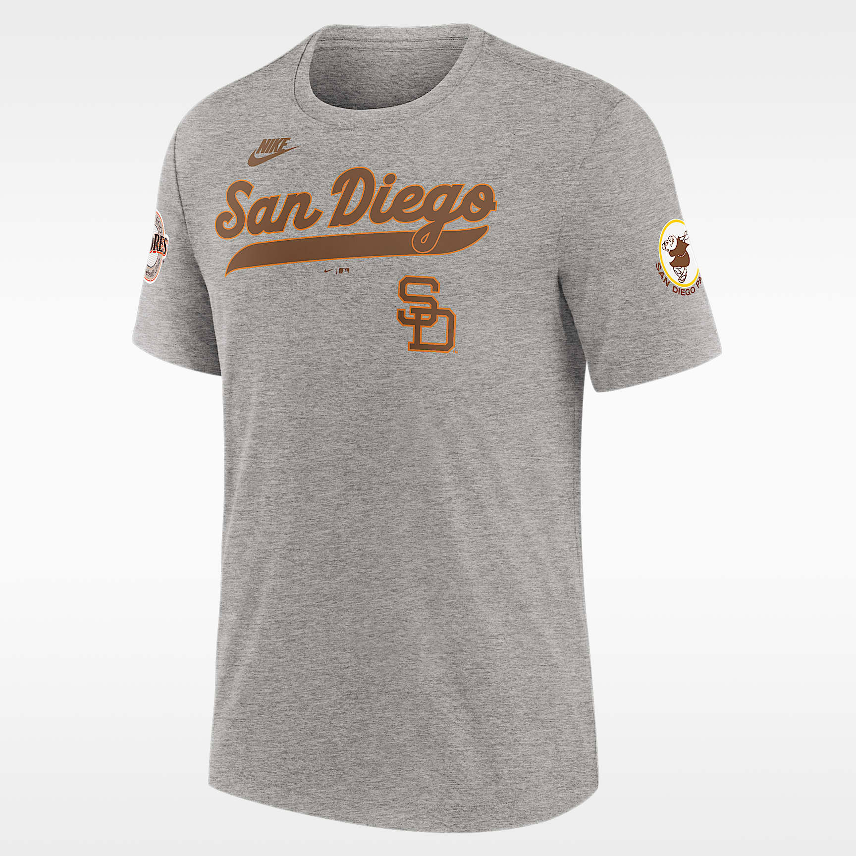 San Diego Padres Cooperstown Eras Men's Nike MLB T-Shirt. Nike.com